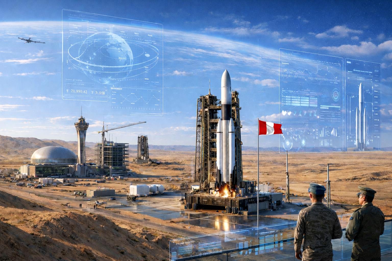 primer puerto espacial peruano