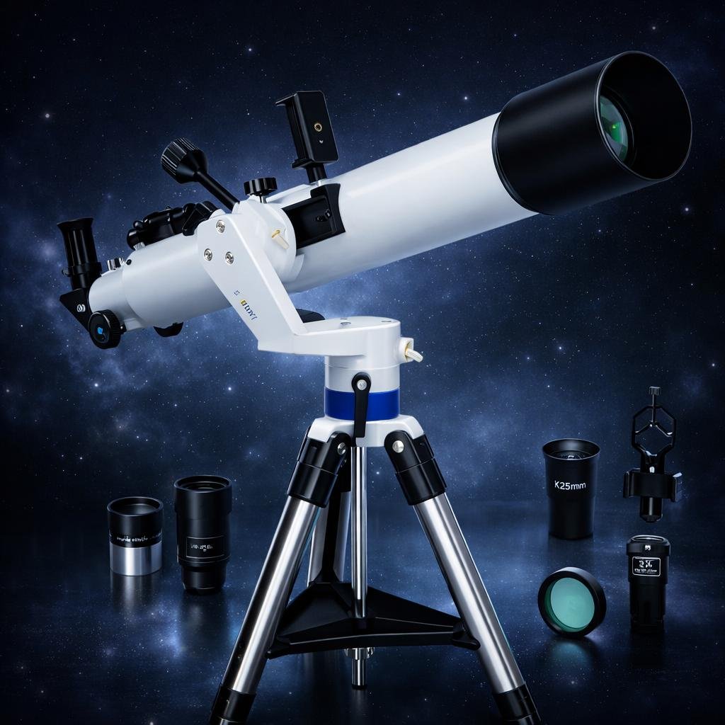 SVBONY SV520 – Telescopio Refractor AZ de 90 mm para Principiantes