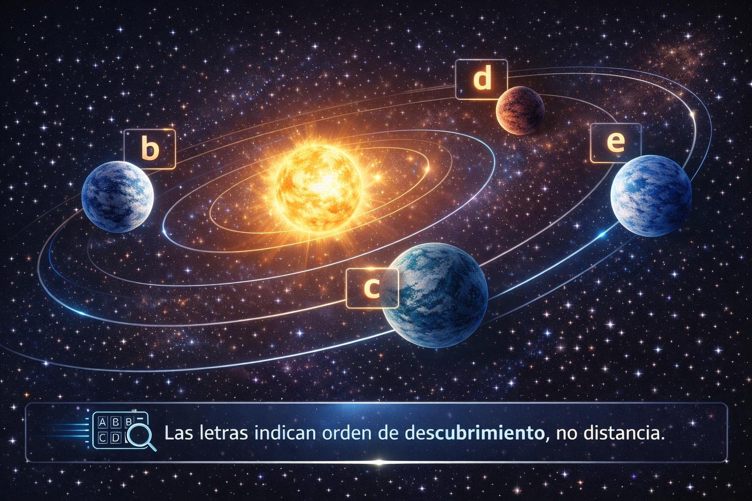 sistema exoplanetario en detalle sistema exoplanetario en detalle